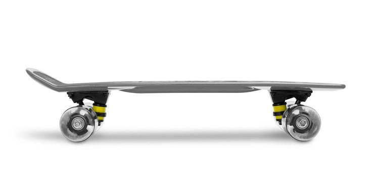 Skateboard Dexter Grey + Casca Si Protectoare Caretero Toyz