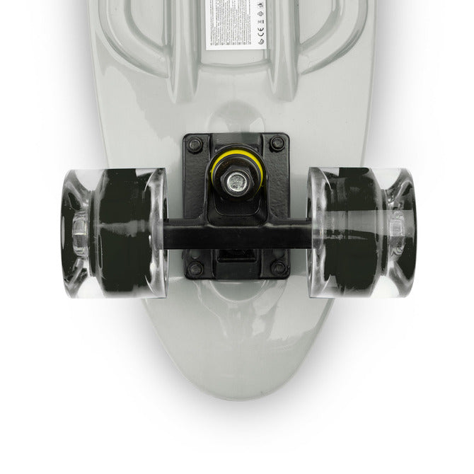 Skateboard Dexter Grey + Casca Si Protectoare Caretero Toyz