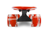 Skateboard Dexter Red + Casca Si Protectoare Caretero Toyz