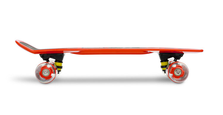 Skateboard Dexter Red + Casca Si Protectoare Caretero Toyz