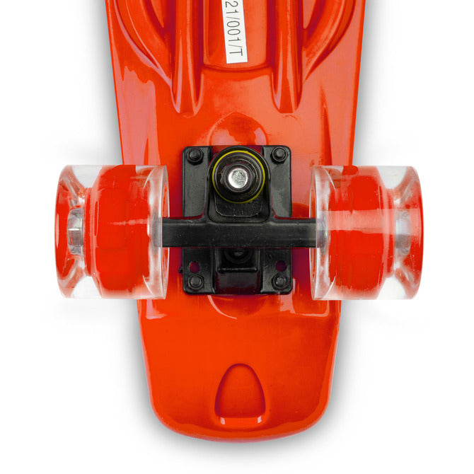 Skateboard Dexter Red + Casca Si Protectoare Caretero Toyz