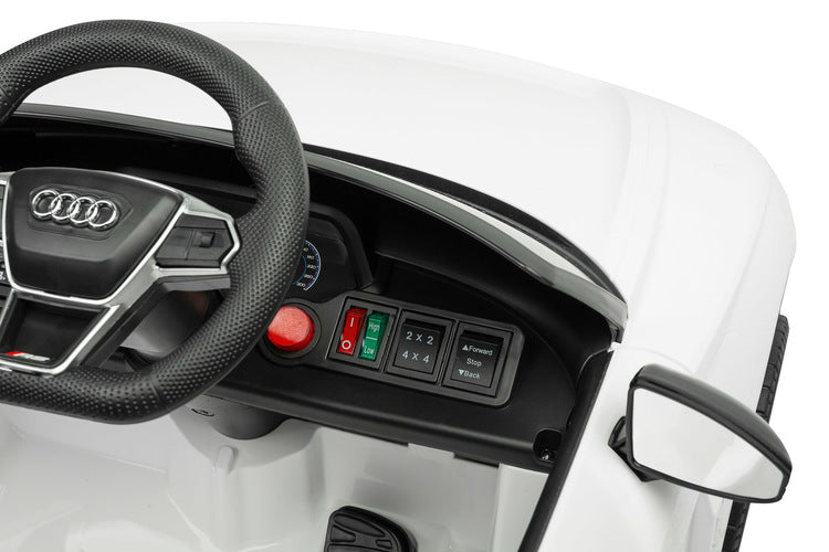 Battery Car Audi Rs Etron Gt White Caretero Toyz