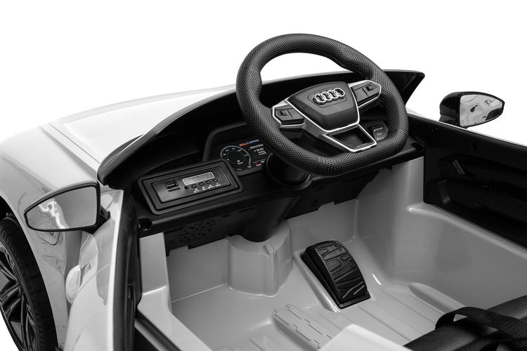 Battery Car Audi Rs Etron Gt White Caretero Toyz