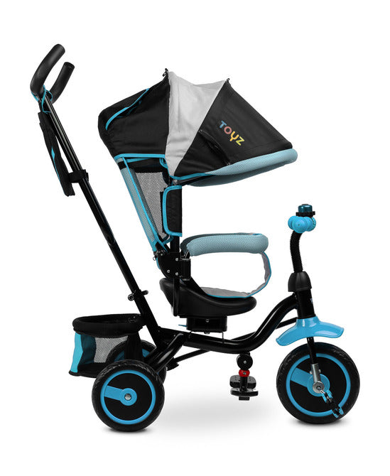 Caretero Toyz Timmy Blue Tricycle with Parental Control