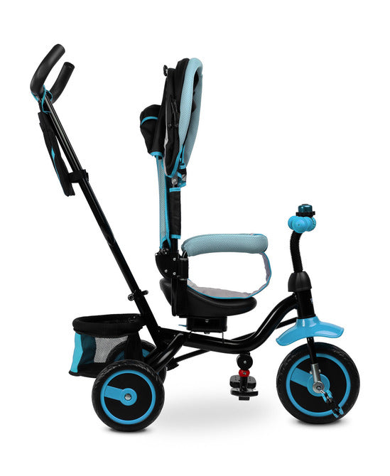 Caretero Toyz Timmy Blue Tricycle with Parental Control