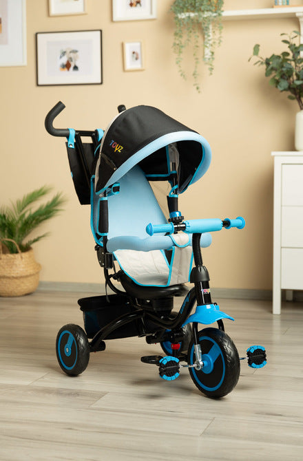 Caretero Toyz Timmy Blue Tricycle with Parental Control