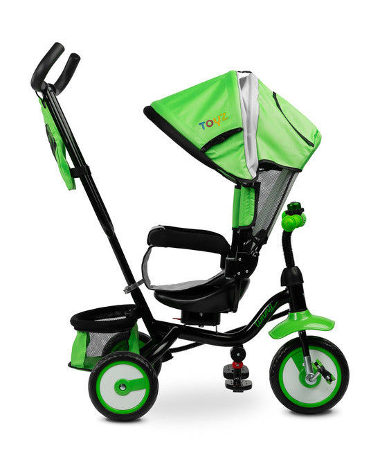 Triciclu cu control parental Timmy Green Caretero Toyz