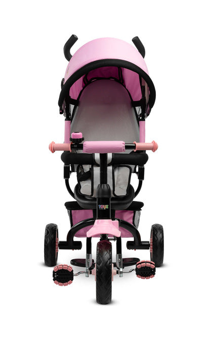 Tricycle With Parental Control Timmy Pink Caretero Toyz