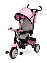 Tricycle With Parental Control Timmy Pink Caretero Toyz
