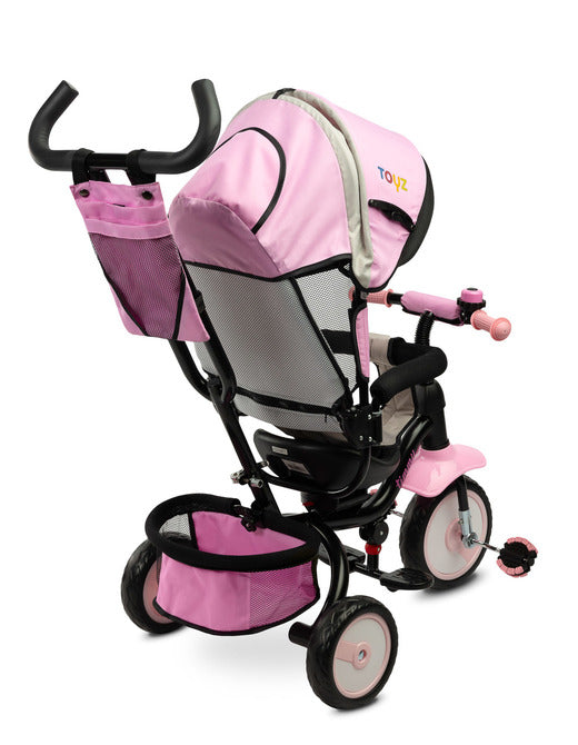 Tricycle With Parental Control Timmy Pink Caretero Toyz