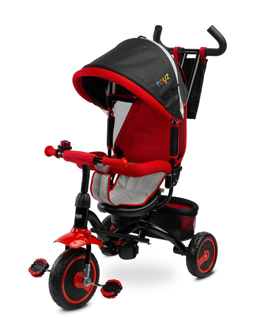 Triciclu cu control parental Timmy Red Caretero Toyz