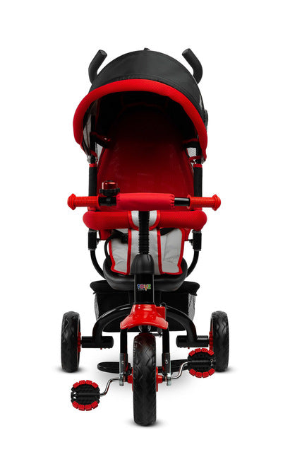 Tricycle With Parental Control Timmy Red Caretero Toyz