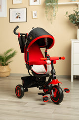 Tricycle With Parental Control Timmy Red Caretero Toyz