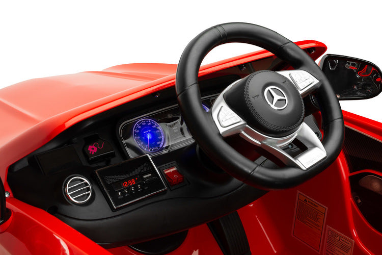 Baterie Auto Mercedes Amg S63 Red Caretero Toyz