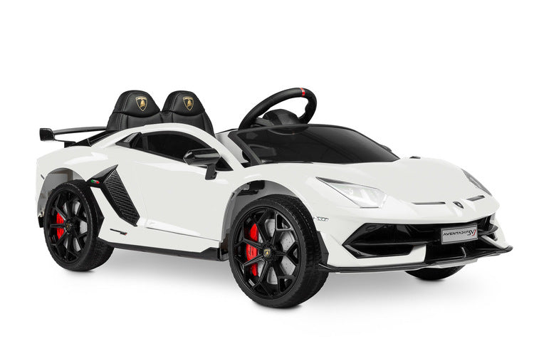Mașină cu baterie Lamborghini White Caretero Toyz