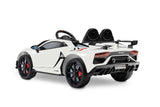 Mașină cu baterie Lamborghini White Caretero Toyz