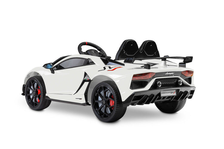 Mașină cu baterie Lamborghini White Caretero Toyz