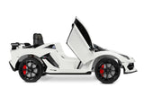 Mașină cu baterie Lamborghini White Caretero Toyz