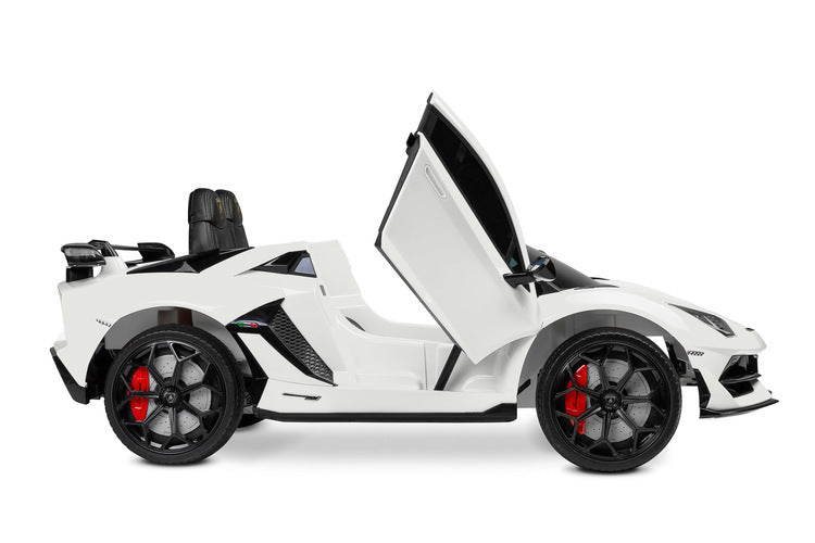Mașină cu baterie Lamborghini White Caretero Toyz
