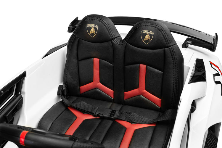 Mașină cu baterie Lamborghini White Caretero Toyz