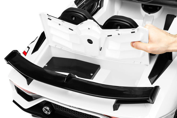 Battery-operated Car Lamborghini White Caretero Toyz