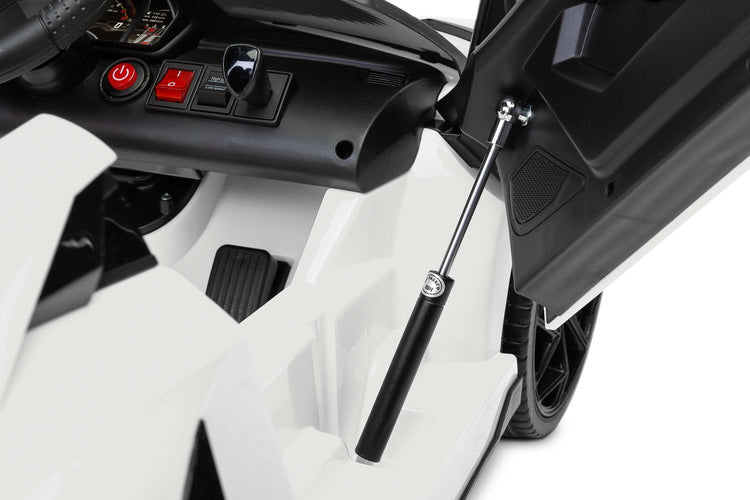 Mașină cu baterie Lamborghini White Caretero Toyz