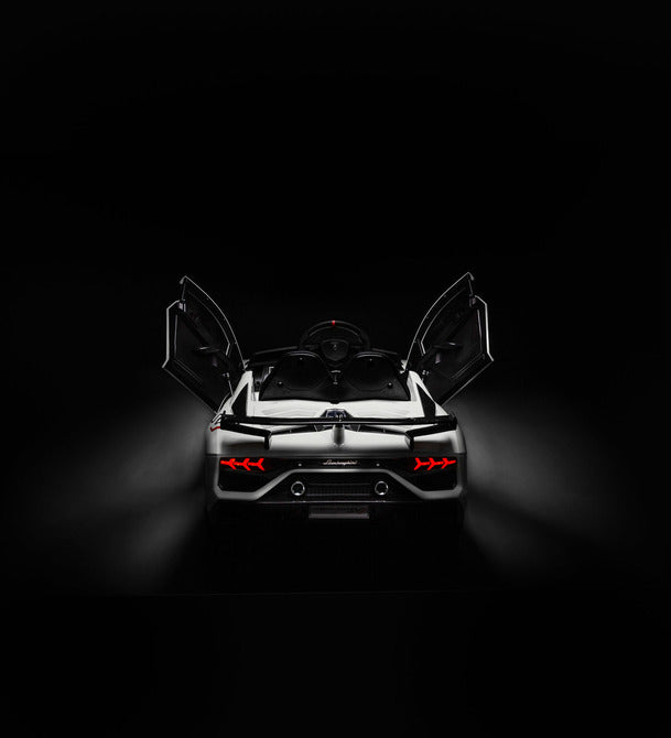 Mașină cu baterie Lamborghini White Caretero Toyz