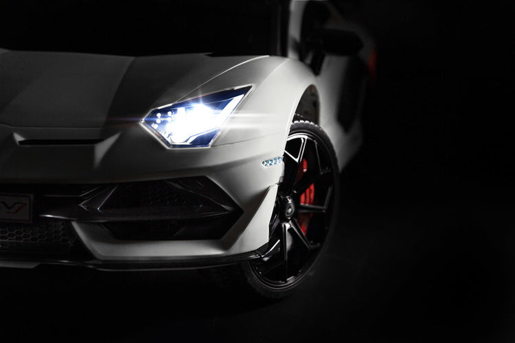 Mașină cu baterie Lamborghini White Caretero Toyz