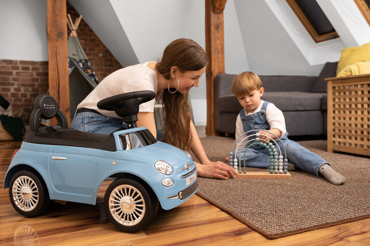 Fiat 500 roz Ride-On Toy Caretero Toyz