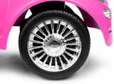 Fiat 500 Pink Ride-On Toy Caretero Toyz