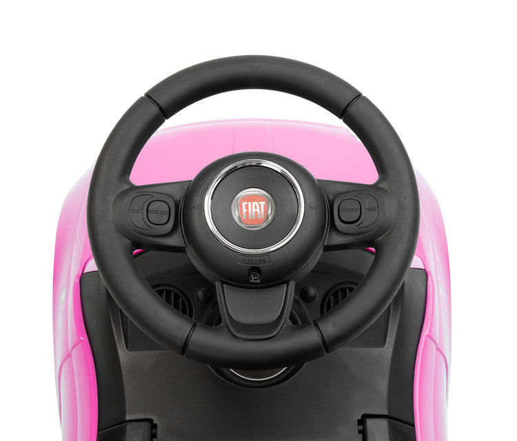 Fiat 500 Pink Ride-On Toy Caretero Toyz