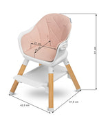 Bravo Pink Caretero High Chair