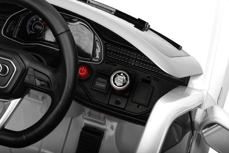 Battery Car Audi Rs Q8 White Caretero Toyz