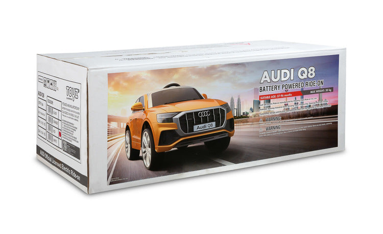 Battery Car Audi Rs Q8 White Caretero Toyz