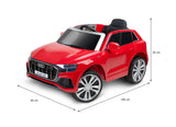 Battery Car Audi Rs Q8 White Caretero Toyz
