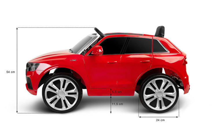 Battery Car Audi Rs Q8 White Caretero Toyz