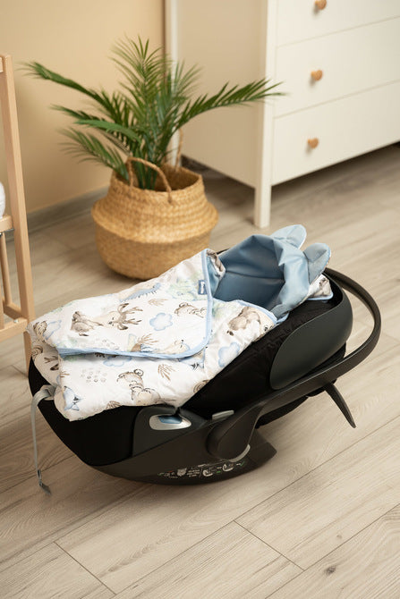 Пелена Xl За Столче За Кола 0-13 КгStroll Blue 115X115 Sensillo