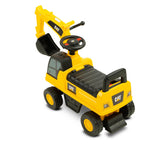 Jucărie de rulare cu excavator Caretero Toyz