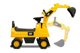 Jucărie de rulare cu excavator Caretero Toyz