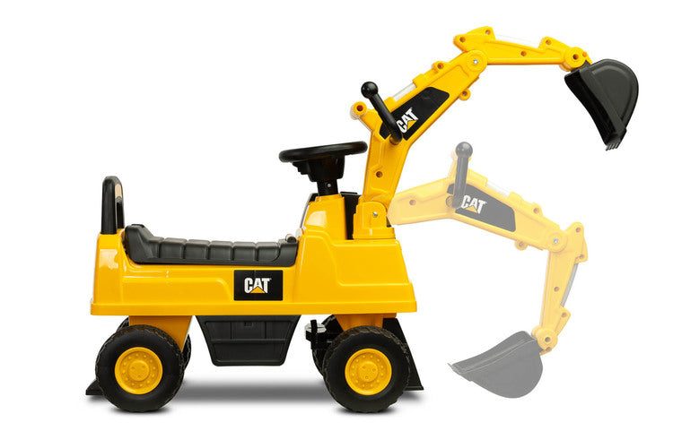 Jucărie de rulare cu excavator Caretero Toyz