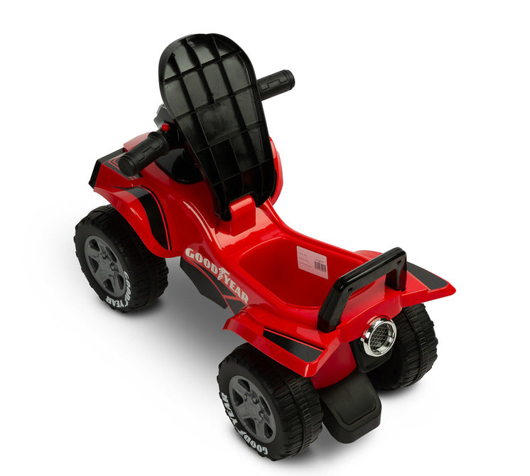 Ride-On Quad Goodyear Red Caretero Toyz Car