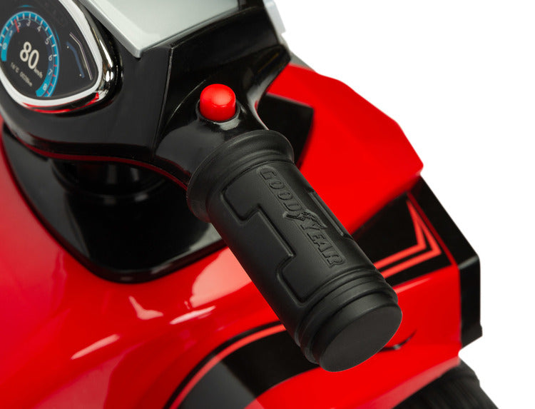 Ride-On Quad Goodyear Red Caretero Toyz Car