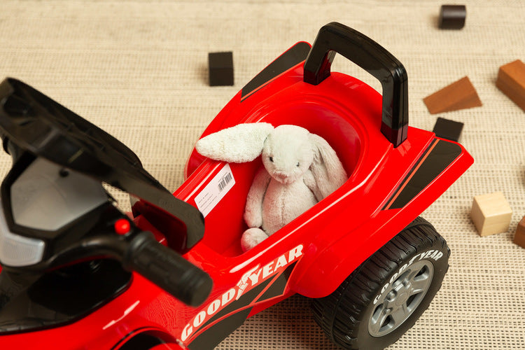 Ride-On Quad Goodyear Red Caretero Toyz Car