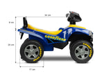 Кола Ride-Оn Quad Gооdyear Red Caretero Toyz