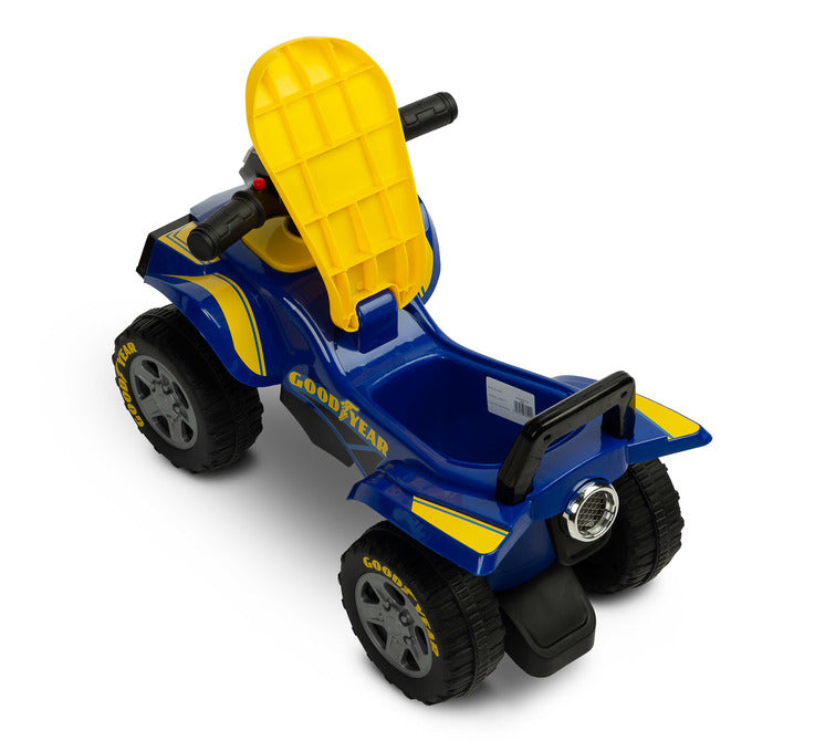Car Ride-On Quad Goodyear Blue Caretero Toyz