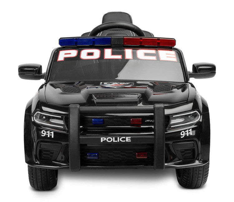 Battery-operated Car Dodge Charger Police Black Caretero Toyz