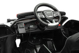 Battery-operated Car Dodge Charger Police White Caretero Toyz