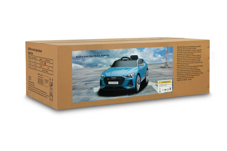 Акумулаторен Автомобил Audi Etron Spоrtback Black Caretero Toyz