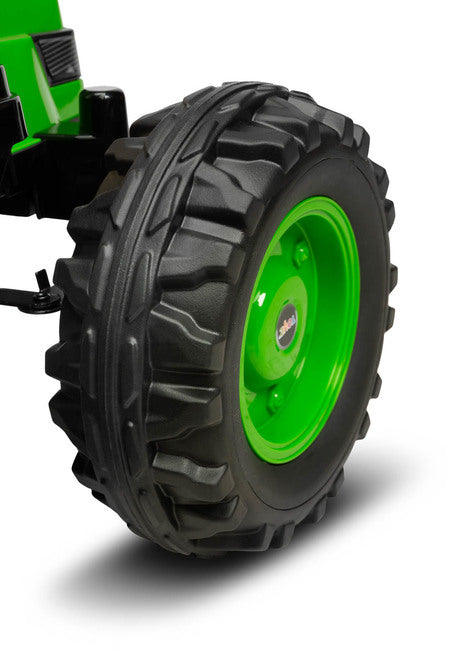 Tractor alimentat cu baterii Hector Green Caretero Toyz