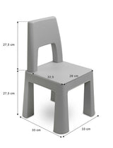 Children's Table Monti Gray Caretero Toyz